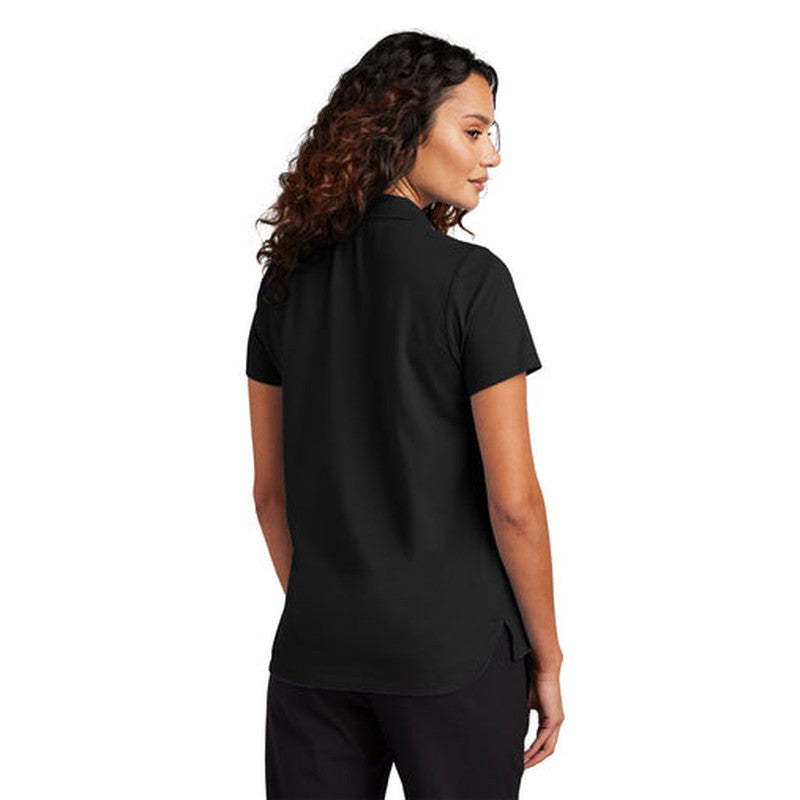 NEW SEI Mercer+Mettle™ Women’s Stretch Pique Polo - Deep Black