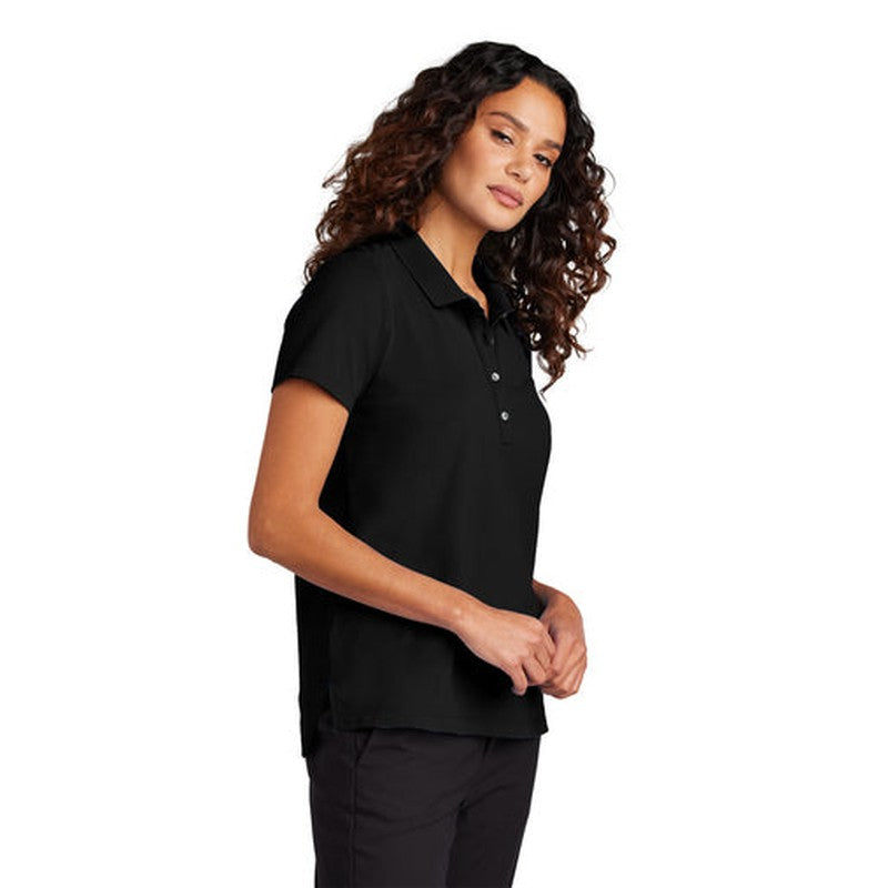 NEW SEI Mercer+Mettle™ Women’s Stretch Pique Polo - Deep Black