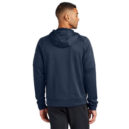 NEW - Nike Therma-FIT Pocket 1/4-Zip Fleece Hoodie - Navy