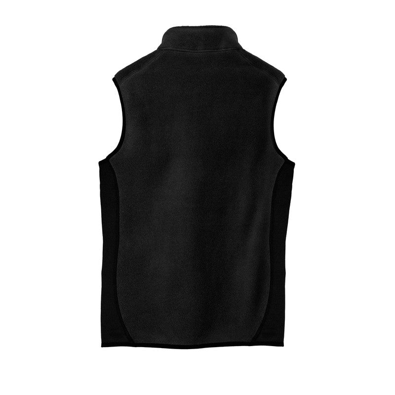 SOPHIA Port Authority® R-Tek® Pro Fleece Full-Zip Vest - BLACK