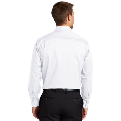 NEW SEI - Port Authority SuperPro Twill Shirt - White