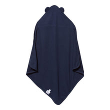 Load image into Gallery viewer, SEI Terry Cloth Hooded Towel with Ears - Navy
