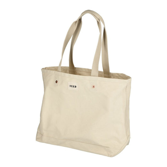 T4G FEED Organic Cotton Weekend Tote - Natural