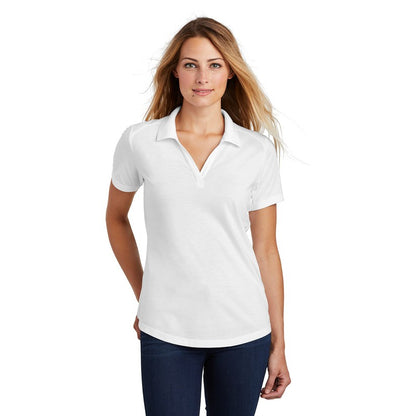 NEW SEI - Sport-Tek Ladies PosiCharge Tri-Blend Wicking Polo - White