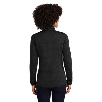 NEW SEI Eddie Bauer ® Ladies Sweater Fleece Full-Zip - BLACK