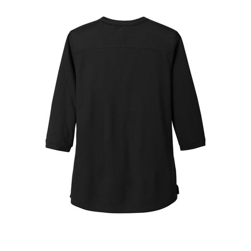 NEW - OGIO ® Ladies Jewel Henley - Blacktop