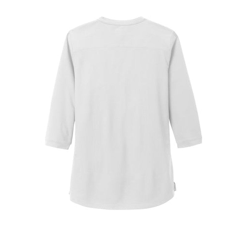 NEW - OGIO ® Ladies Jewel Henley - Bright White