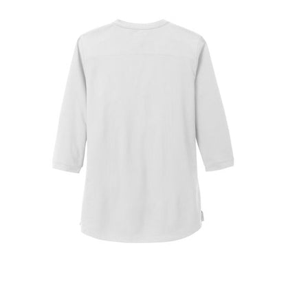 NEW - OGIO ® Ladies Jewel Henley - Bright White