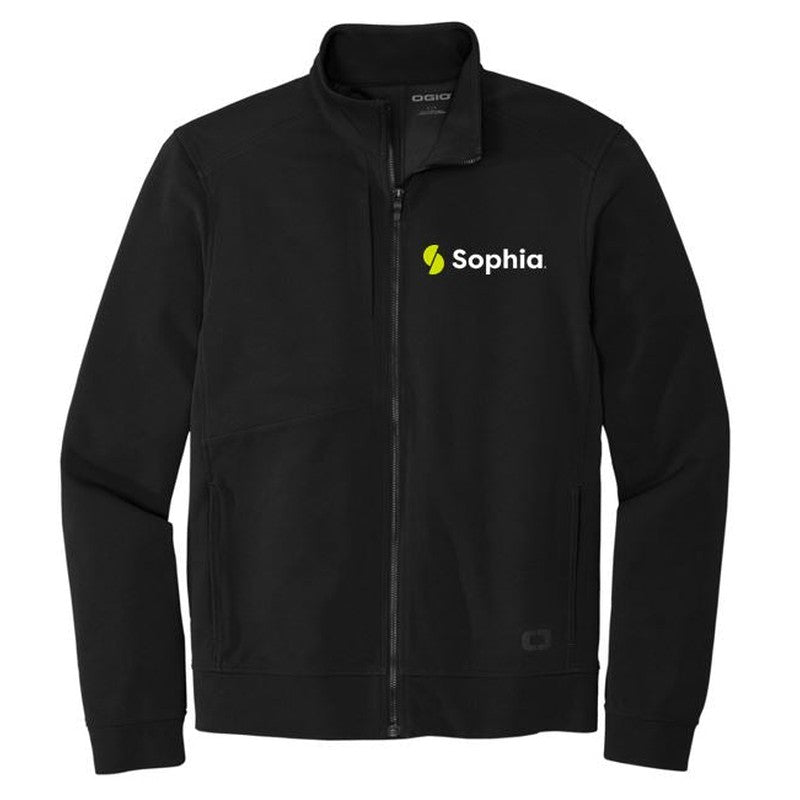 SOPHIA OGIO® Hinge Full-Zip - BLACK