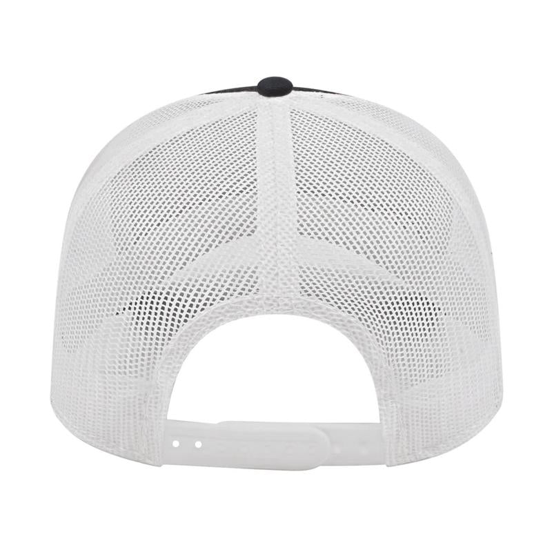 SOPHIA Cap America Trucker Mesh Back Cap - BLACK/WHITE