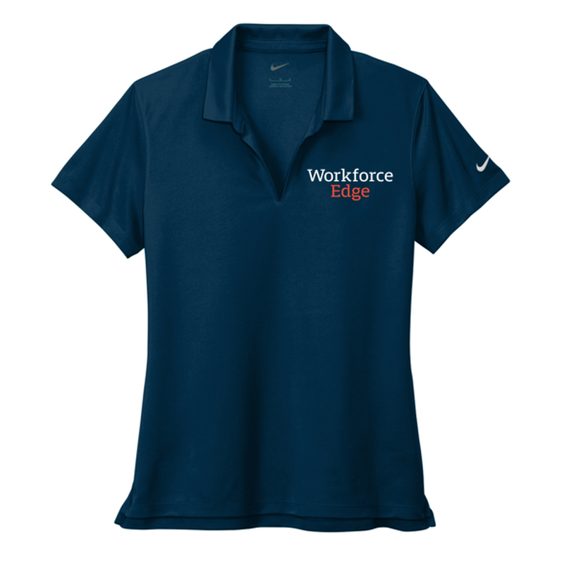 WORKFORCE EDGE - Nike Ladies Dri-FIT Micro Pique 2.0 Polo - NAVY