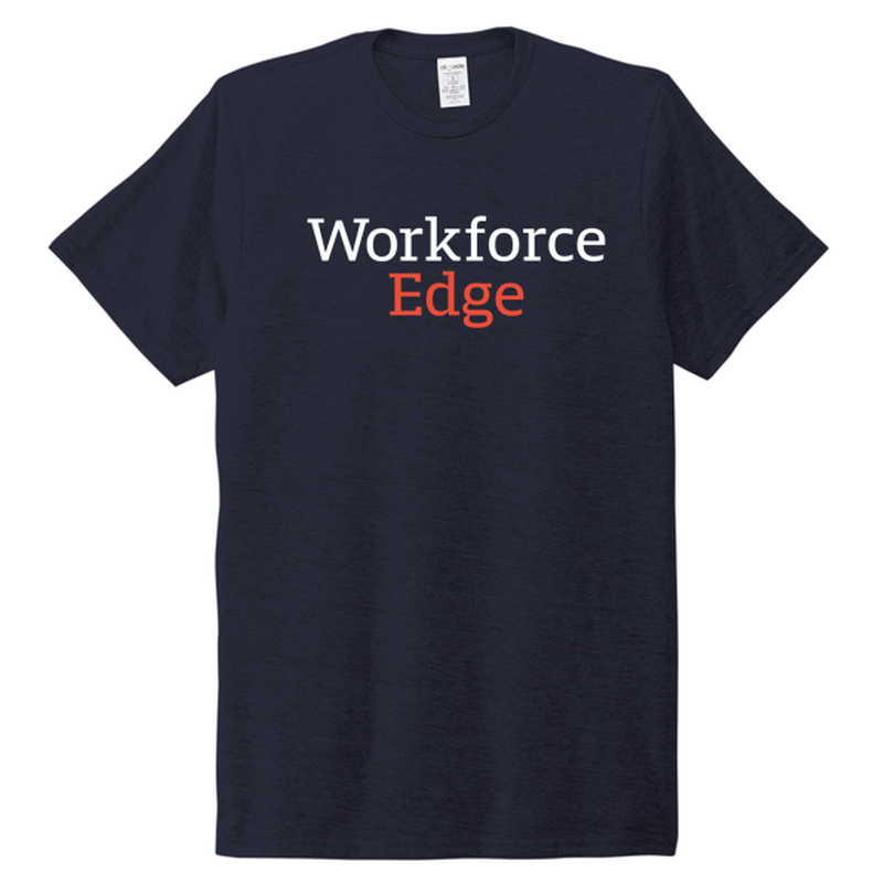 WORKFORCE EDGE -Allmade® Unisex Tri-Blend Tee-NAVY