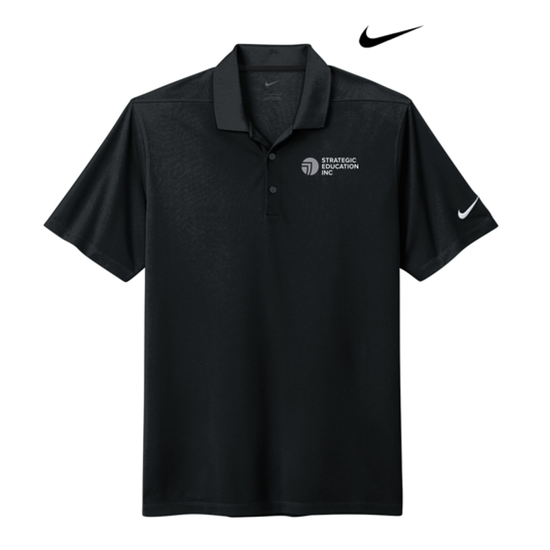 NEW SEI - Nike Dri-FIT Micro Pique 2.0 Polo - Black