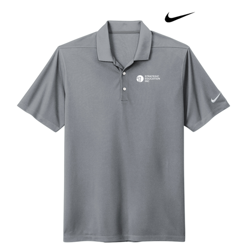 NEW SEI - Nike Dri-FIT Micro Pique 2.0 Polo - Cool Grey