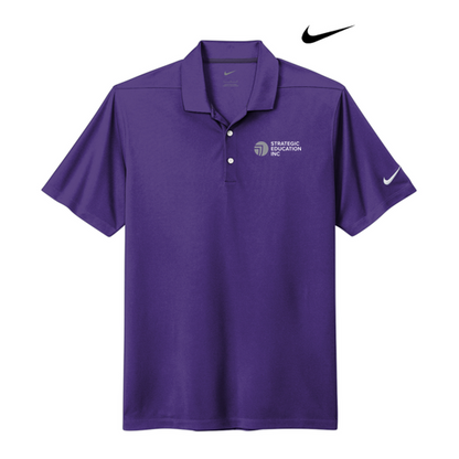 NEW SEI - Nike Dri-FIT Micro Pique 2.0 Polo - Court Purple