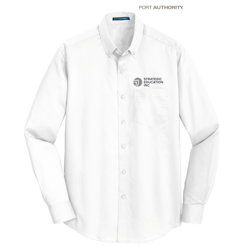 NEW SEI - Port Authority SuperPro Twill Shirt - White