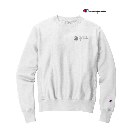 NEW SEI Champion ® Reverse Weave ® Crewneck Sweatshirt - WHITE