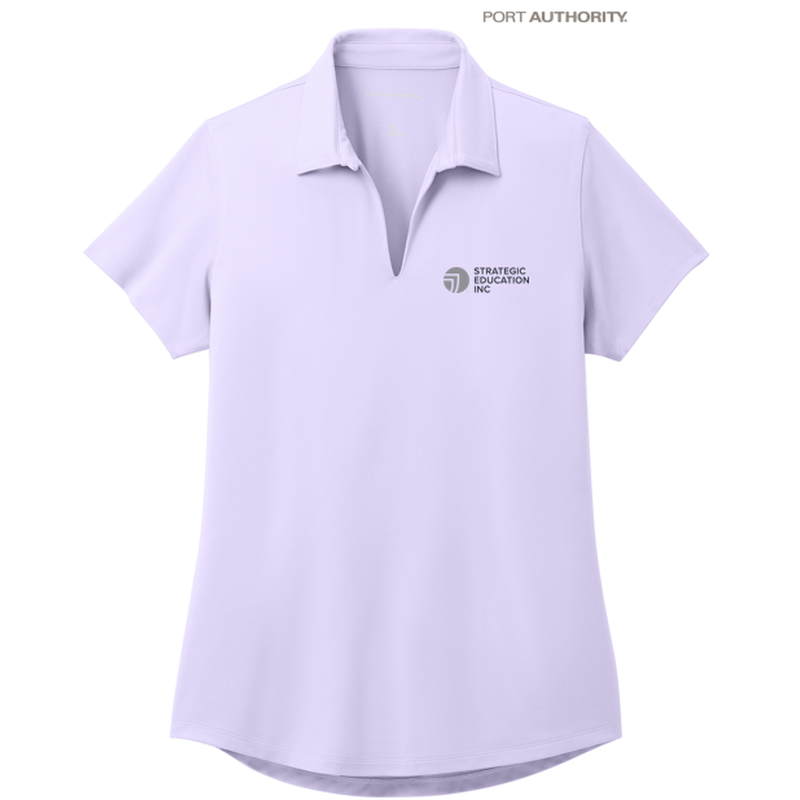 NEW SEI Port Authority® Ladies City Stretch Polo - Bright Lavender