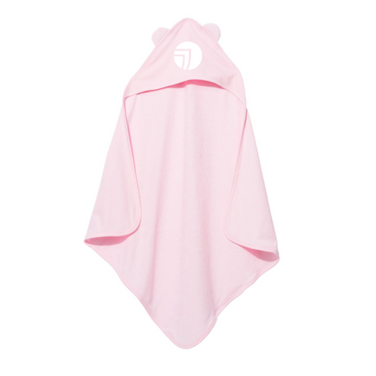 SEI Terry Cloth Hooded Towel with Ears - Pink