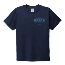 Load image into Gallery viewer, SEI TEAM BRIAN YOUTH T-SHIRT- Night Sky Navy
