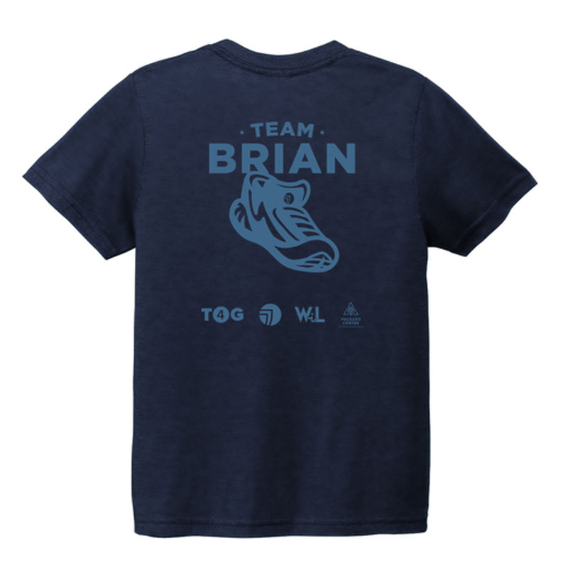 SEI TEAM BRIAN YOUTH T-SHIRT- Night Sky Navy