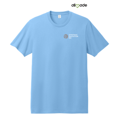 NEW - Allmade® Unisex Heavyweight Recycled Cotton Tee - Arctic Blue