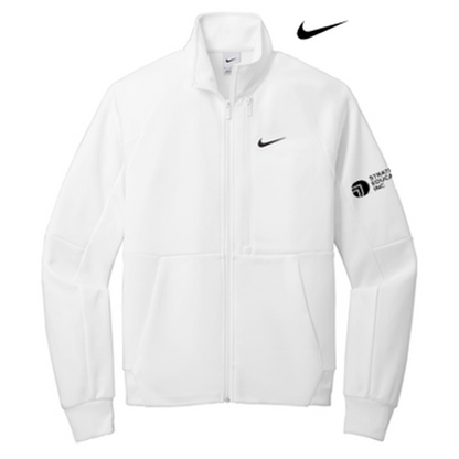 NEW - Nike Full-Zip Chest Swoosh Jacket - White