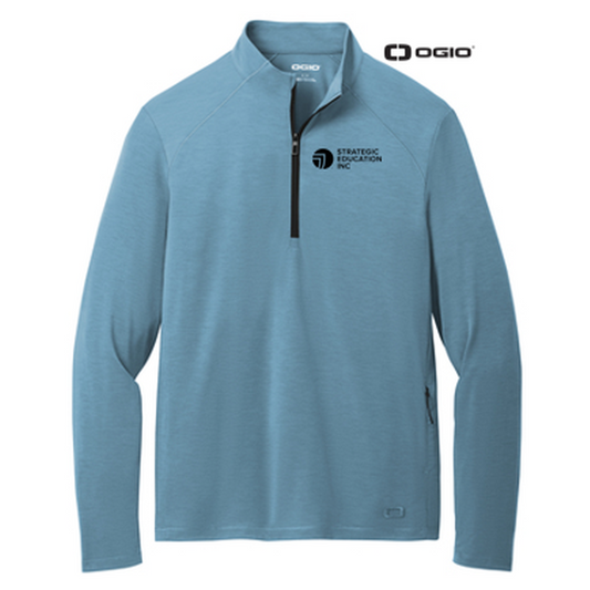 NEW - OGIO® Motion 1/4-Zip - Blue Mist