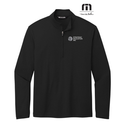 NEW - TravisMathew Coto Performance 1/4-Zip - Black