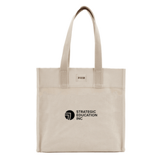 Load image into Gallery viewer, NEW SEI FEED Organic Cotton Market Tote - NATURAL
