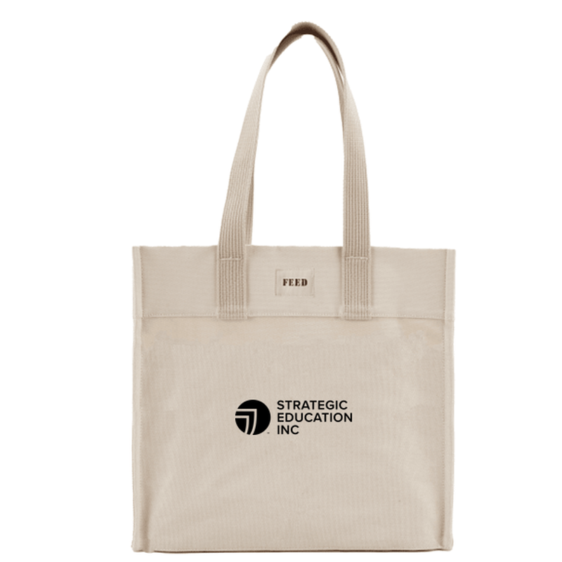 NEW SEI FEED Organic Cotton Market Tote - NATURAL