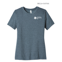 Load image into Gallery viewer, NEW SEI BELLA+CANVAS® Women’s Relaxed CVC Tee - Heather Slate
