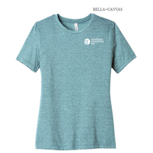 Load image into Gallery viewer, NEW SEI BELLA+CANVAS® Women’s Relaxed CVC Tee - Heather Blue Lagoon
