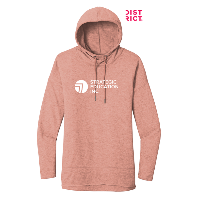 NEW SEI District ® Women’s Featherweight French Terry ™ Hoodie - Nostalgia Rose Heather