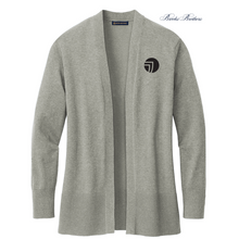 Load image into Gallery viewer, NEW SEI Brooks Brothers® Women’s Cotton Stretch Long Cardigan Sweater - Light Shadow Grey Heather
