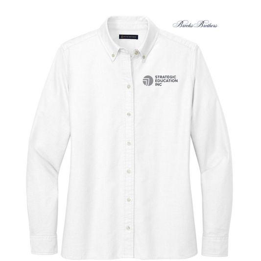 NEW SEI Brooks Brothers® Women’s Casual Oxford Cloth Shirt - White