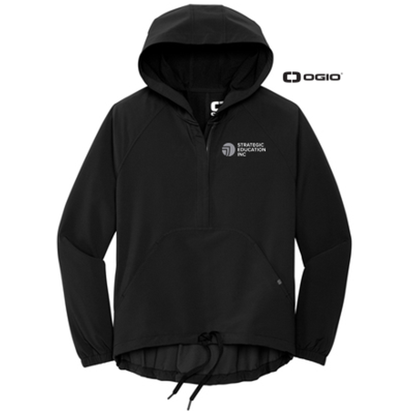 NEW - OGIO® Ladies Connection Anorak - Blacktop