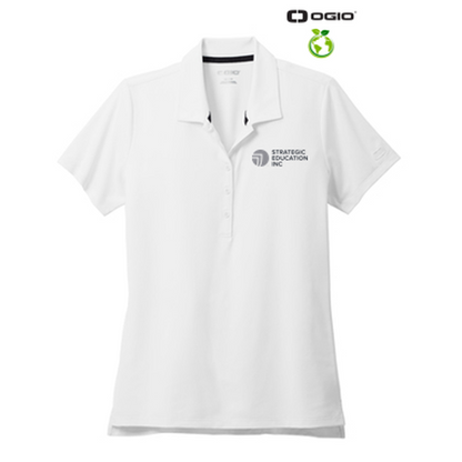 NEW - OGIO® Ladies Regain Polo - White