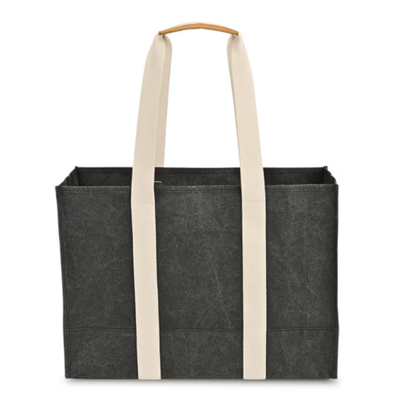 Out of The Woods® Large Boxy Tote - EBONY