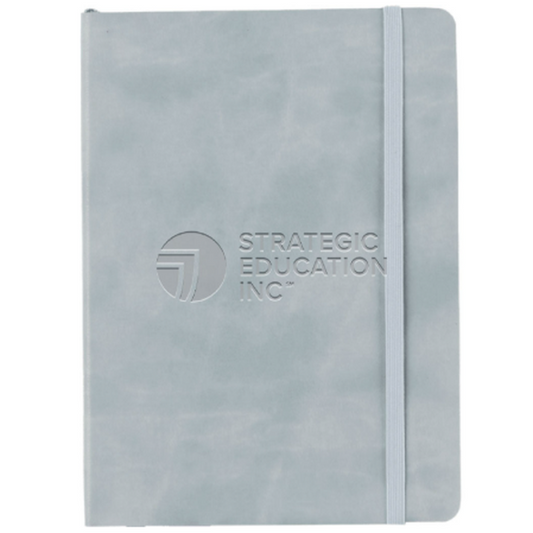 NEW SEI 5” x 7” FSC ® Recycled Morano Recycled Soft Bound Journal - GREY