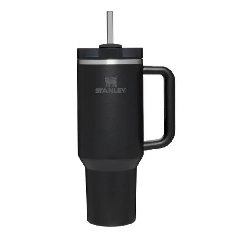 STANLEY QUENCHER TRAVEL TUMBLER 40 OZ good GREY