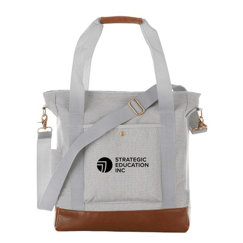 Field & Co. 16 oz. Cotton Canvas Commuter Tote - Grey