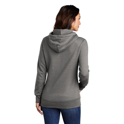 NEW SEI-Port & Company ® Ladies Core Fleece Pullover Hooded Sweatshirt-Graphite Heather