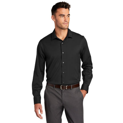 NEW SEI-Port Authority ® City Stretch Shirt-Black