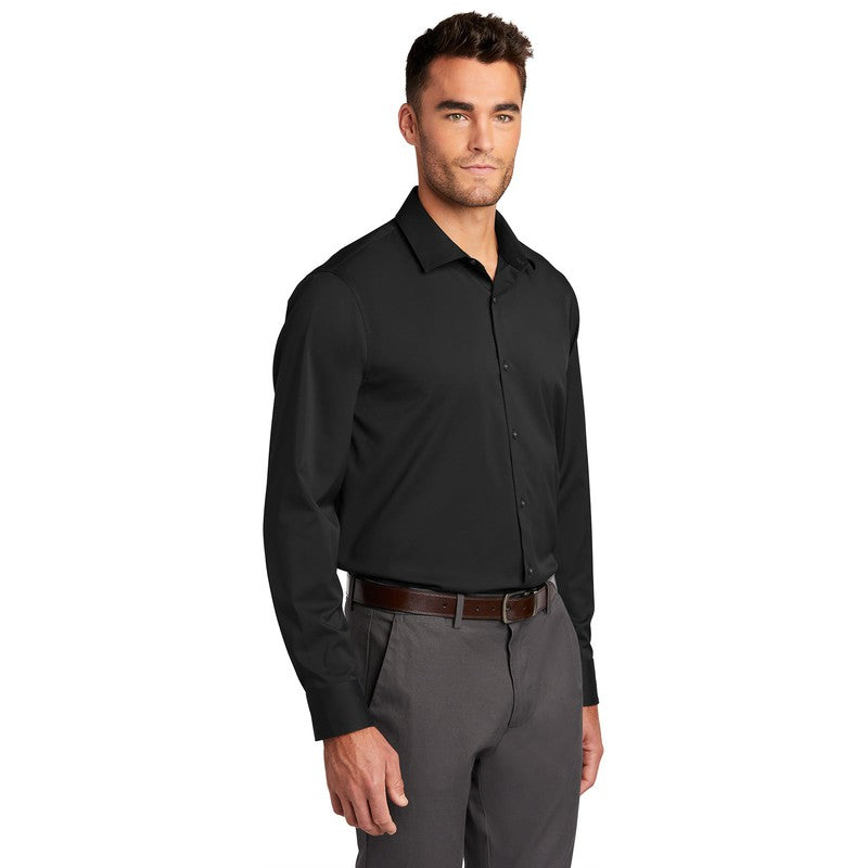 NEW SEI-Port Authority ® City Stretch Shirt-Black