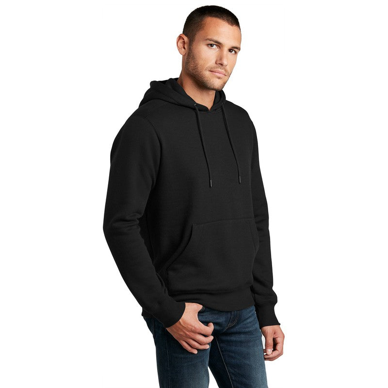 NEW SEI-District® Perfect Weight® Fleece Hoodie-Black