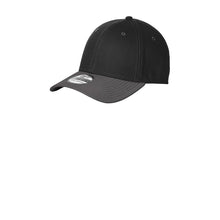 Load image into Gallery viewer, SEI New Era® Stretch Cotton Striped Cap-Black/ Graphite
