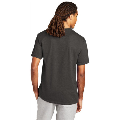 NEW SEI-Champion ® Heritage 6-Oz. Jersey Tee-Charcoal