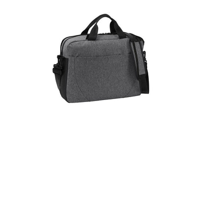 SEI Access Briefcase-Heather Grey/ Black