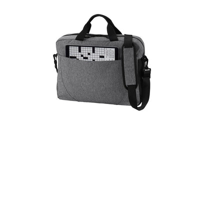 SEI Access Briefcase-Heather Grey/ Black